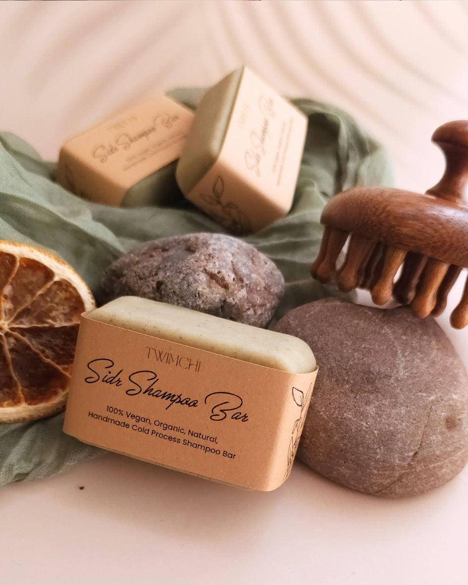 ORGANIC SIDR & SHEA BUTTER SHAMPOO BAR