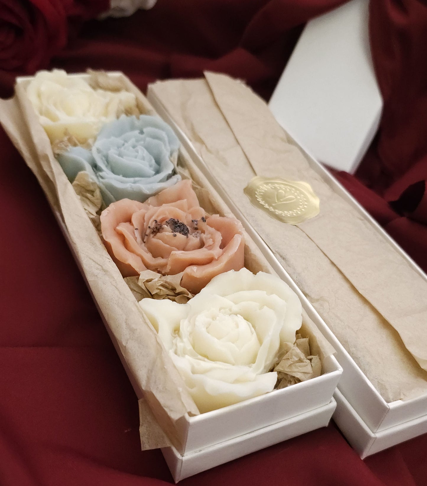 MINI FLOWERS SOAP BOX
