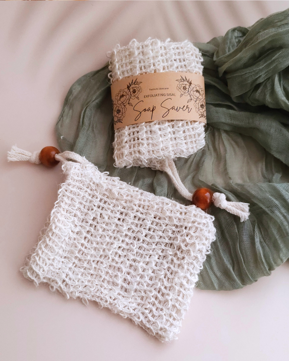EXFOLIATING SISAL SOAP SAVER