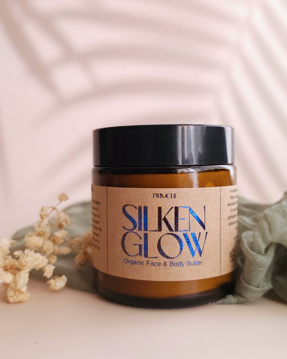 SILKEN GLOW BUTTER - ORGANIC BODY & FACE WHIPPED BUTTER