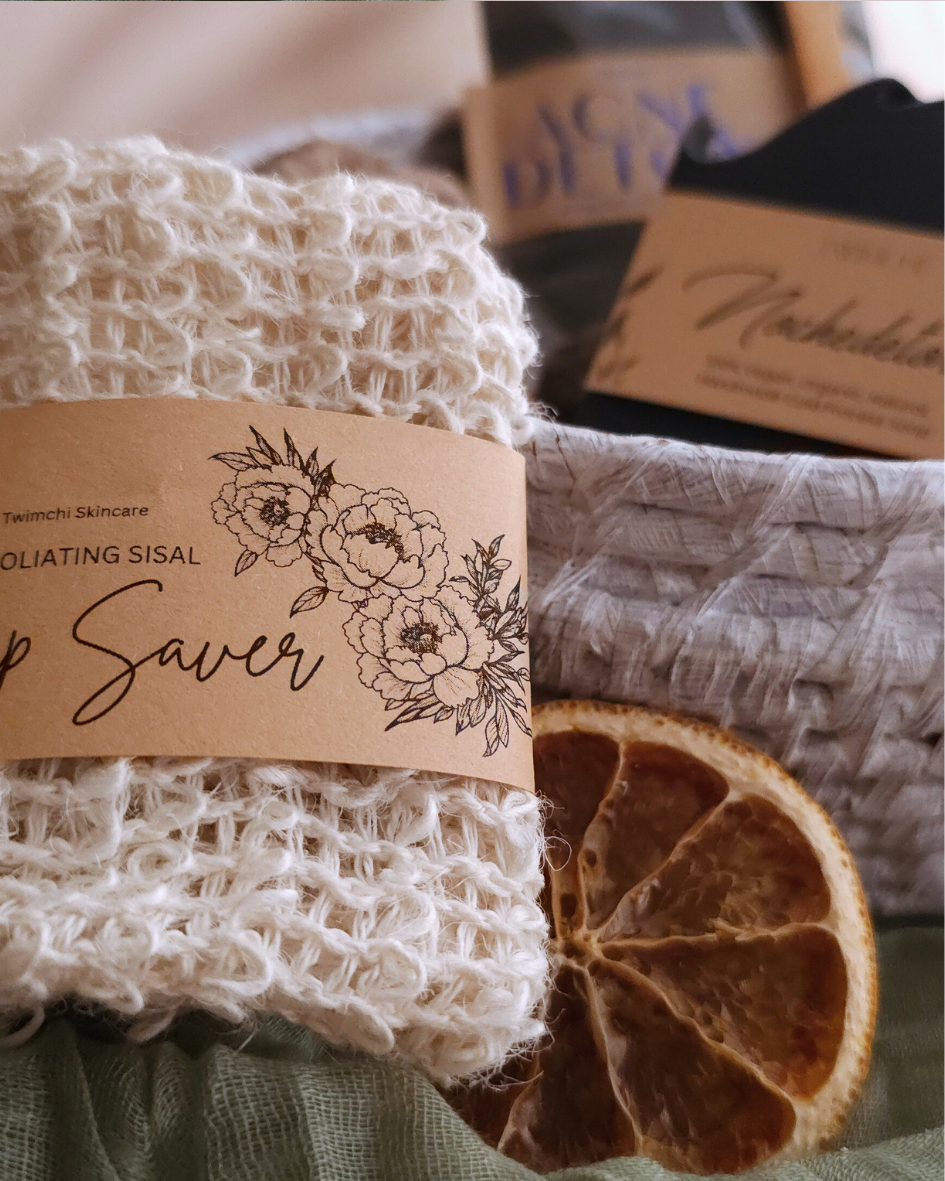 EXFOLIATING SISAL SOAP SAVER