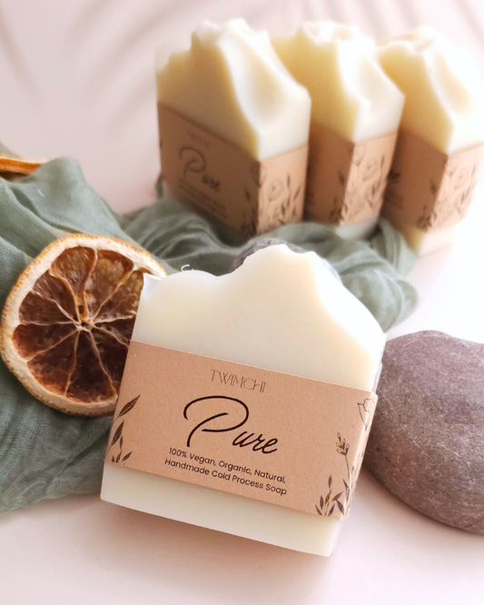 PURE - ORGANIC COLD PROCESSED SOAP BAR