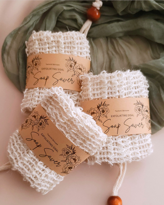 EXFOLIATING SISAL SOAP SAVER