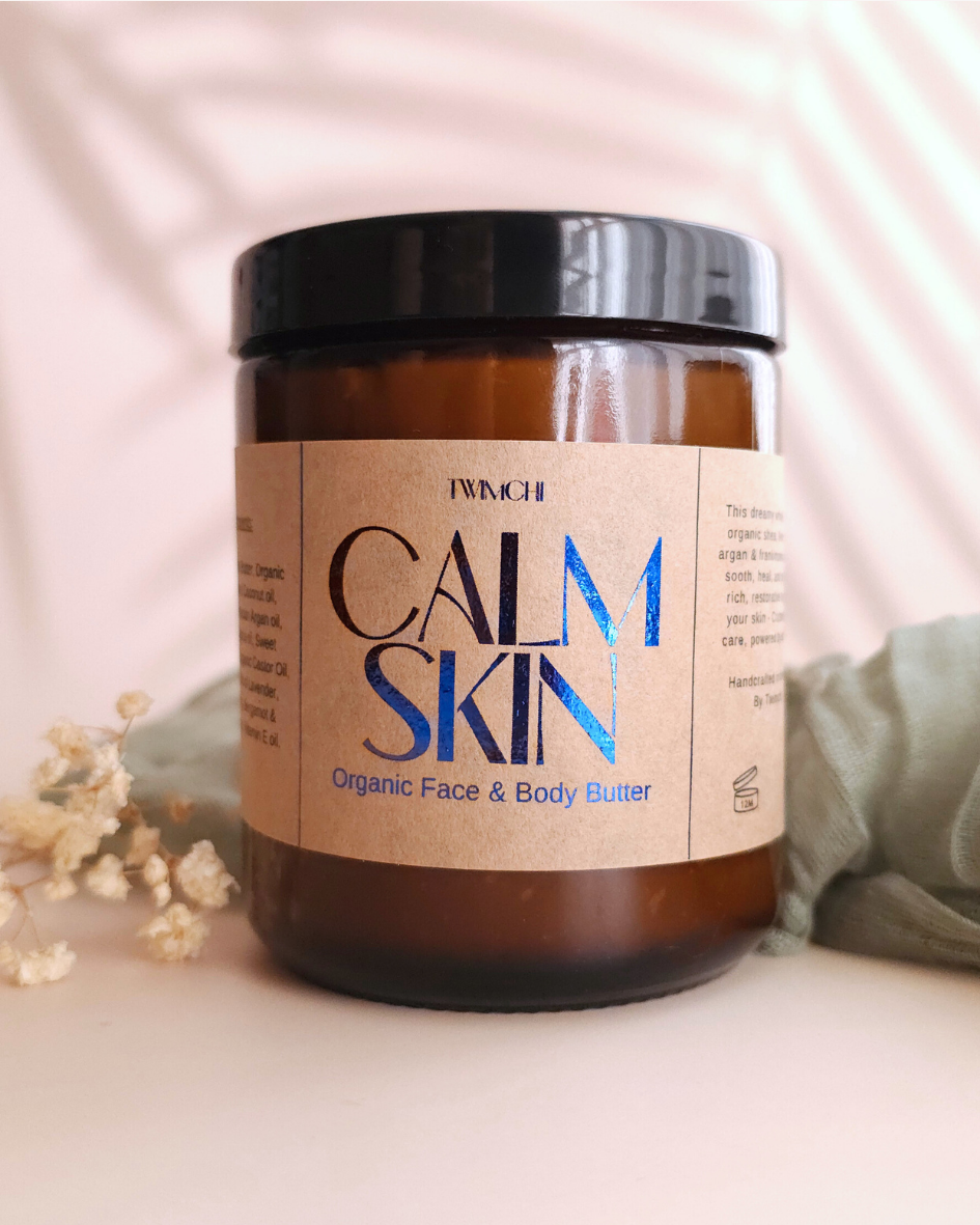 CALMSKIN BUTTER -ORGANIC BODY & FACE WHIPPED BUTTER