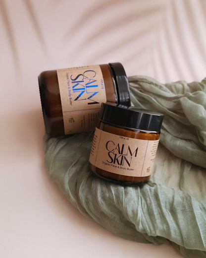 CALMSKIN BUTTER -ORGANIC BODY & FACE WHIPPED BUTTER