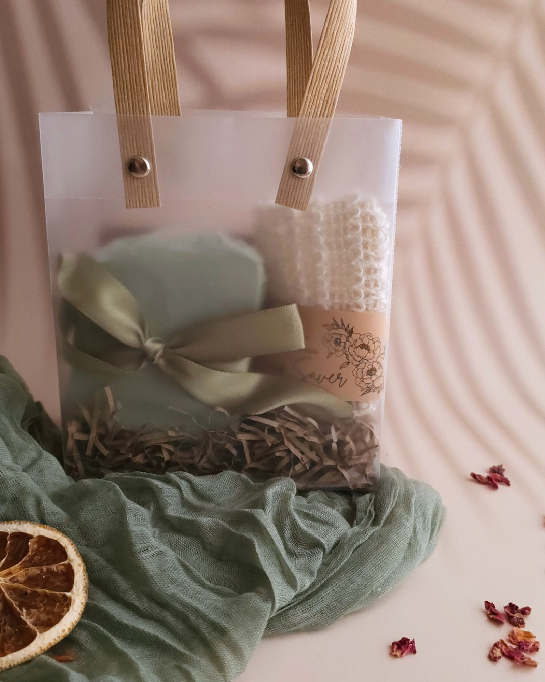 Mini Frosted Gift Bag — A Thoughtful Little Keepsake