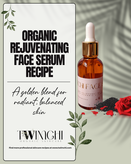 REJUVENATING FACE SERUM - PROFESSIONAL RECIPE ( Digital Download)