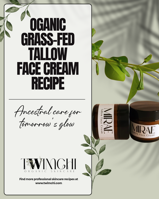 WHIPPED TALLOW FACE CREAM - PROFESSIONAL RECIPE ( Digital Download)